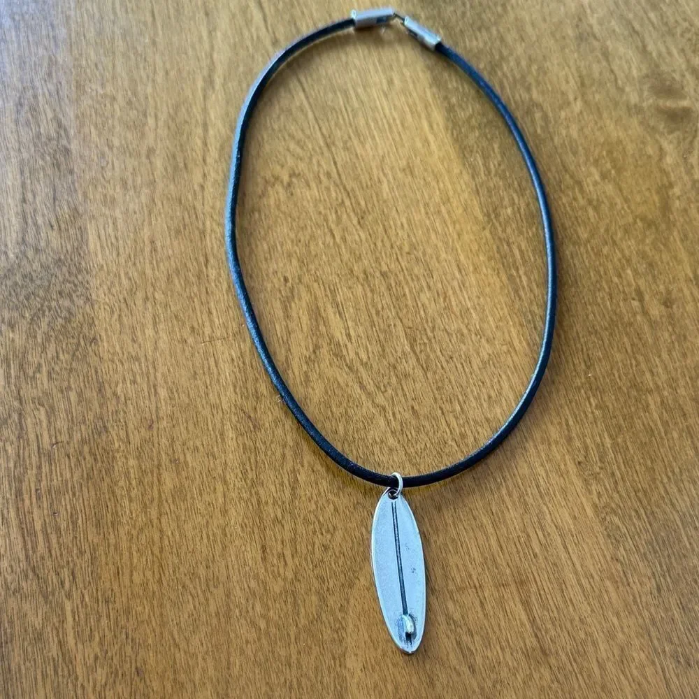 Surf board pendant/necklace